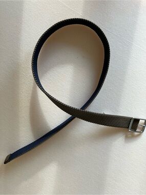 Men's Textured Webbing Belt